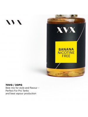Banana Flavour / XVX E Liquid / 0mg