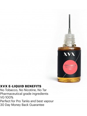 XVX E Liquid / Cinnamon Flavour / VG100