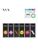 Candy Mix / 5 Pack / XVX E Liquid / 0mg