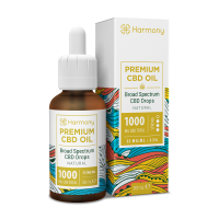 Harmony CBD / Broad Spectrum Premium CBD Oil / Natural Hemp Flavour / 1000mg