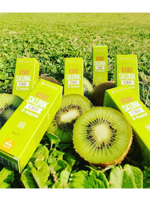 Harmony CBD / Vape E Liquid / Kiwi Skunk Flavour / 600mg