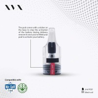 XVX MAGNET POD / 4 PACK POD REPLACEMENT - CLEAR