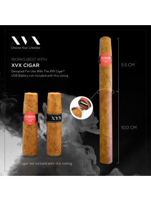 XVX CIGAR Refill / SOFT TIP / BITEABLE / Cuban Cigar Flavour