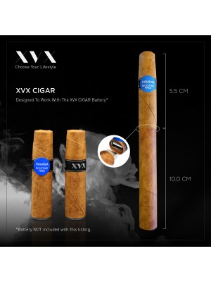 XVX CIGAR Refill / SOFT TIP / BITEABLE / Havana Cigar Flavour